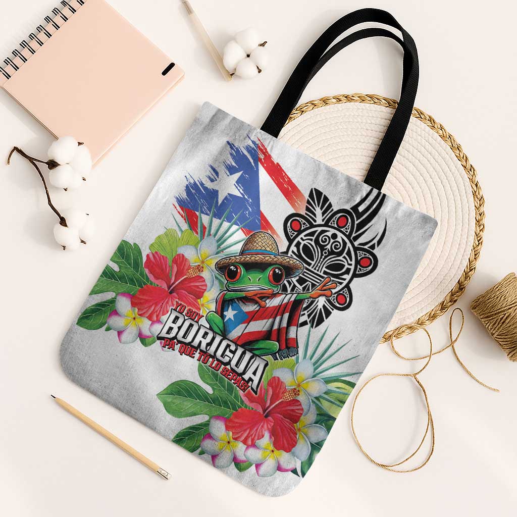 Puerto Rican Yo Soy Boricua Tote Bag