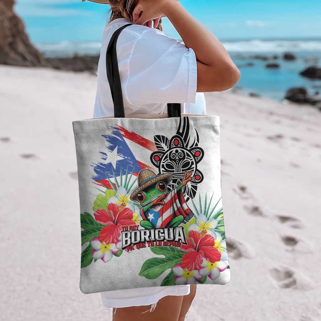 Puerto Rican Yo Soy Boricua Tote Bag