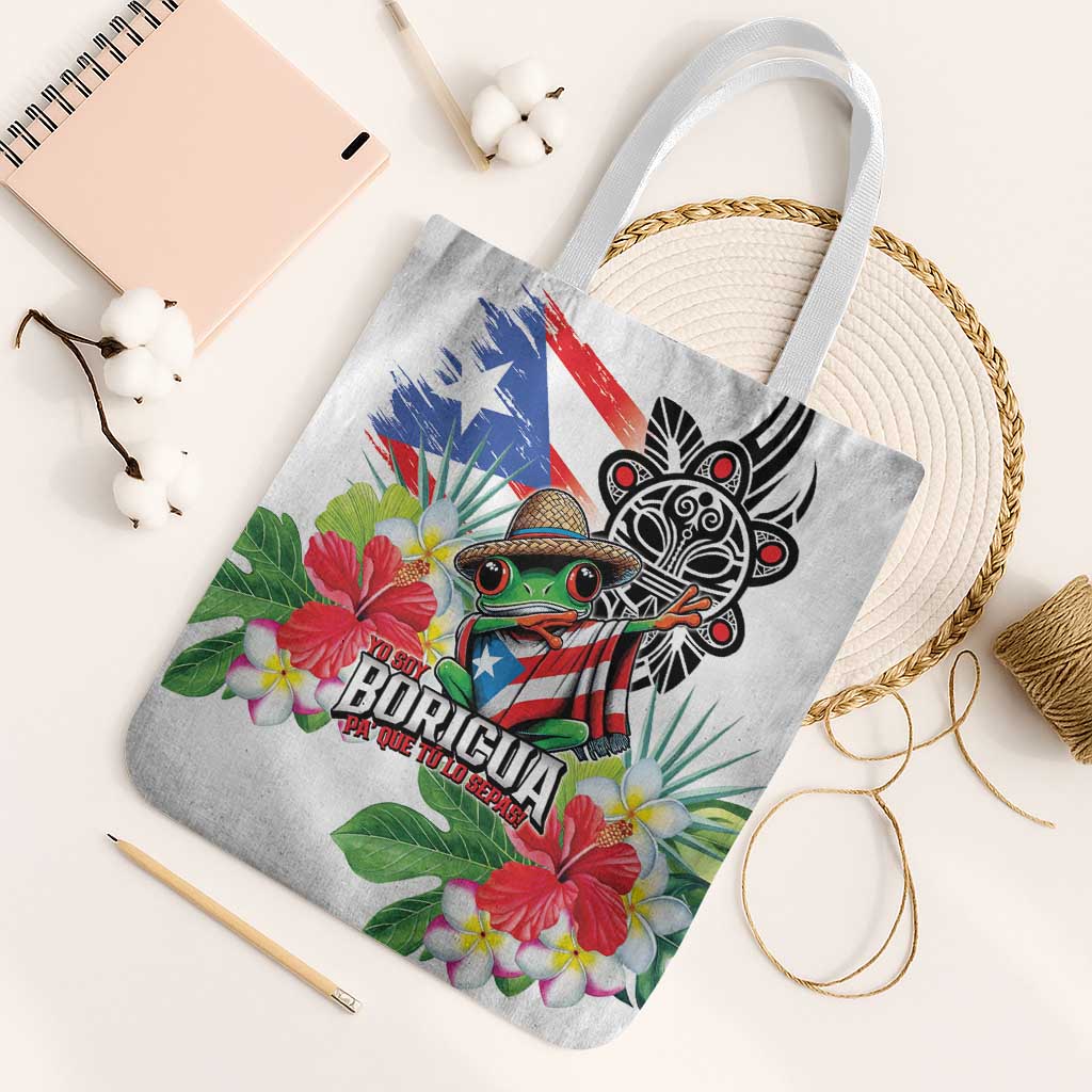 Puerto Rican Yo Soy Boricua Tote Bag