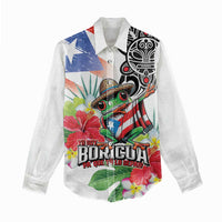 Puerto Rican Yo Soy Boricua Women Casual Shirt