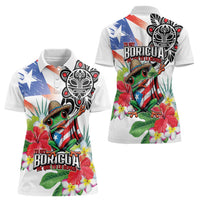 Puerto Rican Yo Soy Boricua Women Polo Shirt
