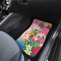 Turks And Caicos Islands Car Mats Flamingos Tropical Beauty Beach