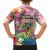 Turks And Caicos Islands Family Matching Summer Maxi Dress and Hawaiian Shirt Flamingos Tropical Beauty Beach