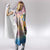 Turks And Caicos Islands Hooded Blanket Flamingos Tropical Beauty Beach