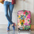 Turks And Caicos Islands Luggage Cover Flamingos Tropical Beauty Beach