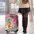 Turks And Caicos Islands Luggage Cover Flamingos Tropical Beauty Beach