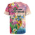 Turks And Caicos Islands Rugby Jersey Flamingos Tropical Beauty Beach