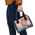 Turks And Caicos Islands Shoulder Handbag Flamingos Tropical Beauty Beach