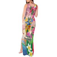 Turks And Caicos Islands Tank Maxi Dress Flamingos Tropical Beauty Beach