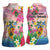 Turks And Caicos Islands Women Sleeveless Polo Shirt Flamingos Tropical Beauty Beach