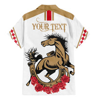 Personalized Kentucky Horse Race 151st Anniversary Family Matching Mermaid Dress and Hawaiian Shirt Race For The Roses Since 1875 LT9