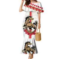 Personalized Kentucky Horse Race 151st Anniversary Family Matching Mermaid Dress and Hawaiian Shirt Race For The Roses Since 1875 LT9