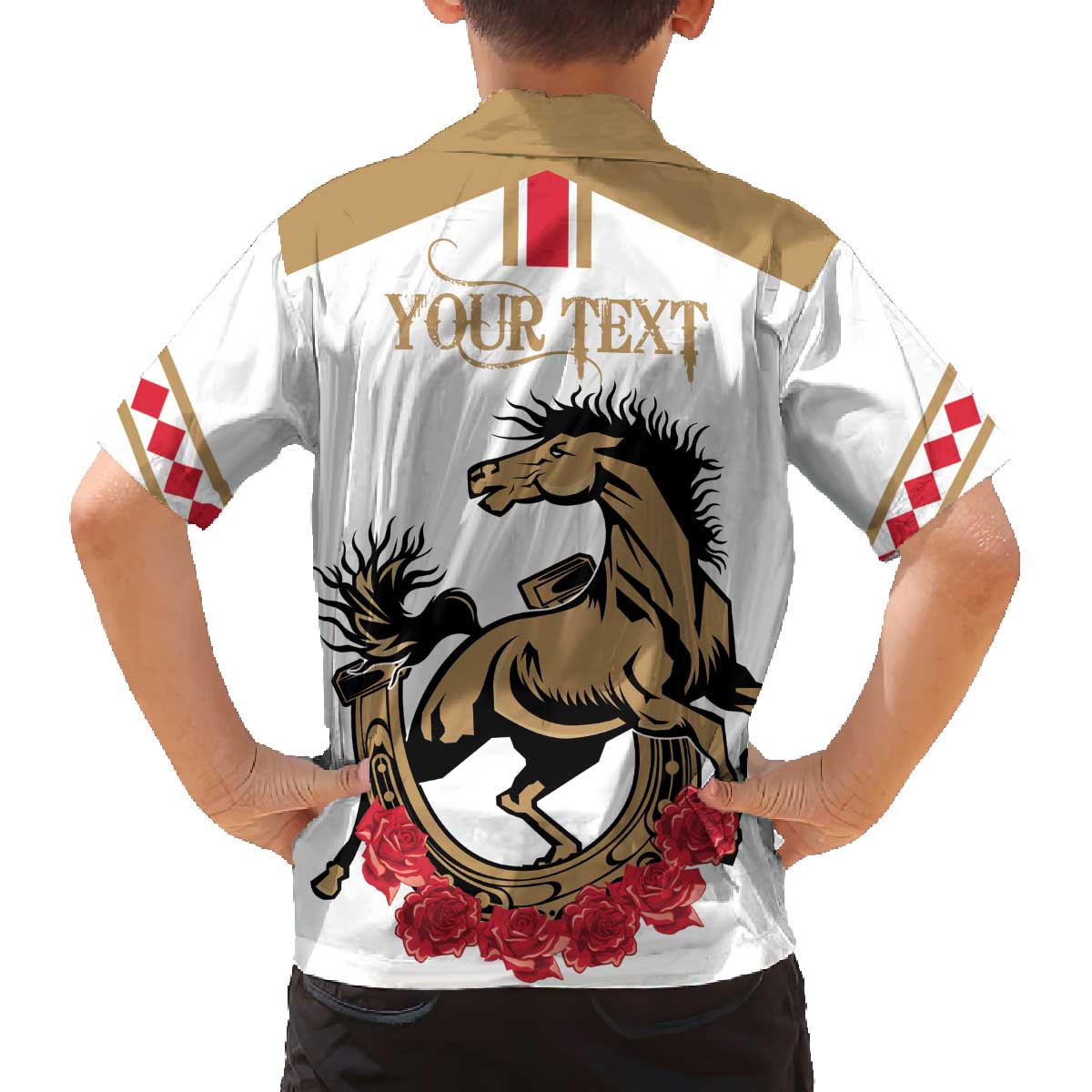 Personalized Kentucky Horse Race 151st Anniversary Family Matching Off The Shoulder Long Sleeve Dress and Hawaiian Shirt Race For The Roses Since 1875 LT9