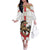 Personalized Kentucky Horse Race 151st Anniversary Family Matching Off The Shoulder Long Sleeve Dress and Hawaiian Shirt Race For The Roses Since 1875 LT9