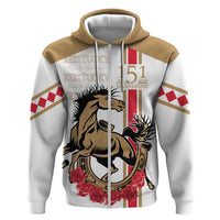 Personalized Kentucky Horse Race 151st Anniversary Hoodie Race For The Roses Since 1875 LT9