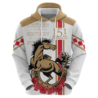 Personalized Kentucky Horse Race 151st Anniversary Hoodie Race For The Roses Since 1875 LT9