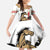 Personalized Kentucky Horse Race 151st Anniversary Kid Short Sleeve Dress Race For The Roses Since 1875 LT9