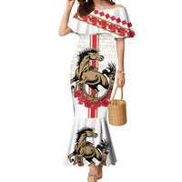 Personalized Kentucky Horse Race 151st Anniversary Mermaid Dress Race For The Roses Since 1875 LT9