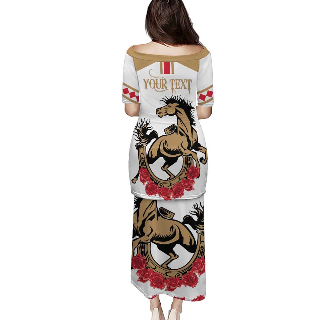 Personalized Kentucky Horse Race 151st Anniversary Puletasi Race For The Roses Since 1875 LT9