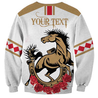 Personalized Kentucky Horse Race 151st Anniversary Sweatshirt Race For The Roses Since 1875 LT9