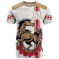 Personalized Kentucky Horse Race 151st Anniversary T Shirt Race For The Roses Since 1875 LT9