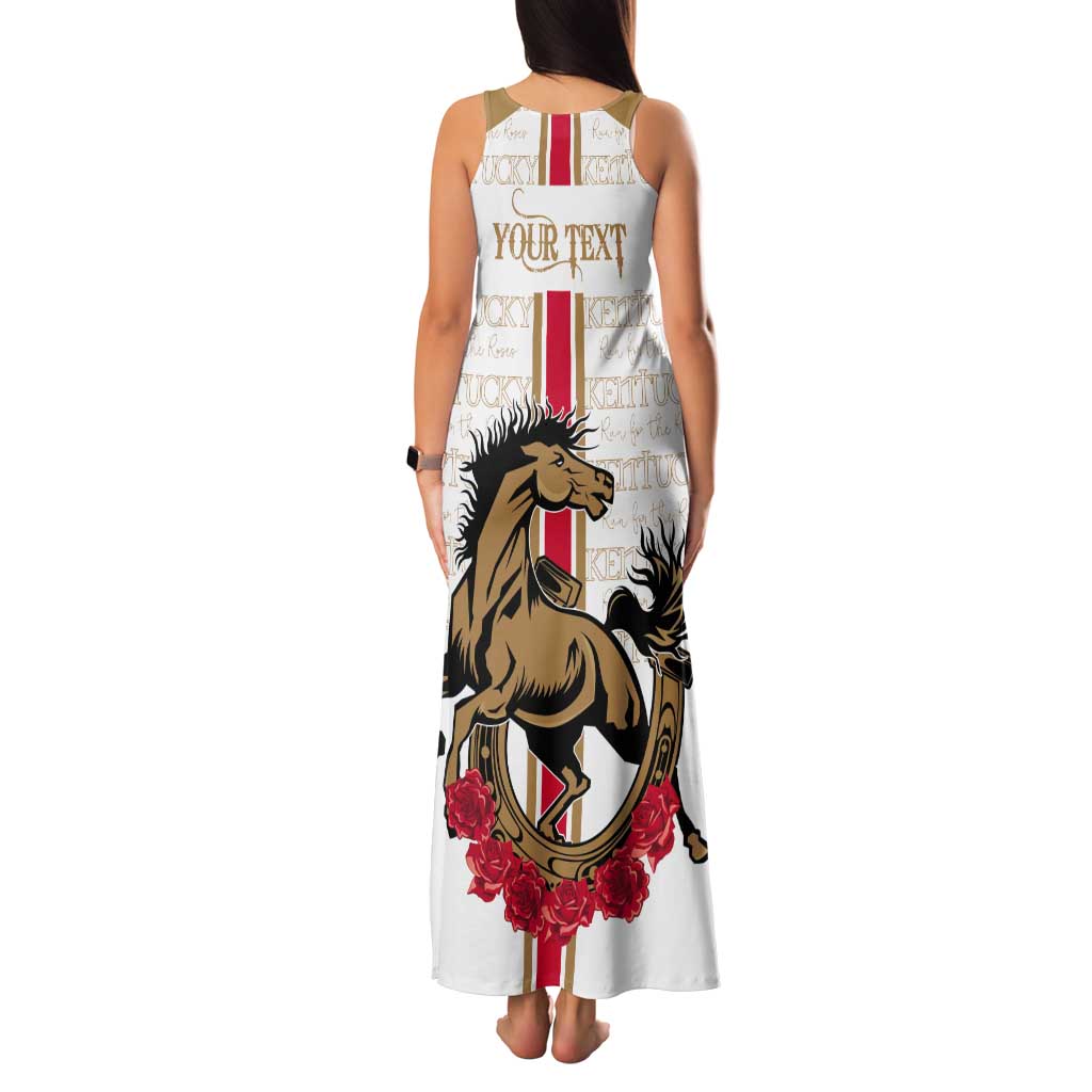 Personalized Kentucky Horse Race 151st Anniversary Tank Maxi Dress Race For The Roses Since 1875 LT9
