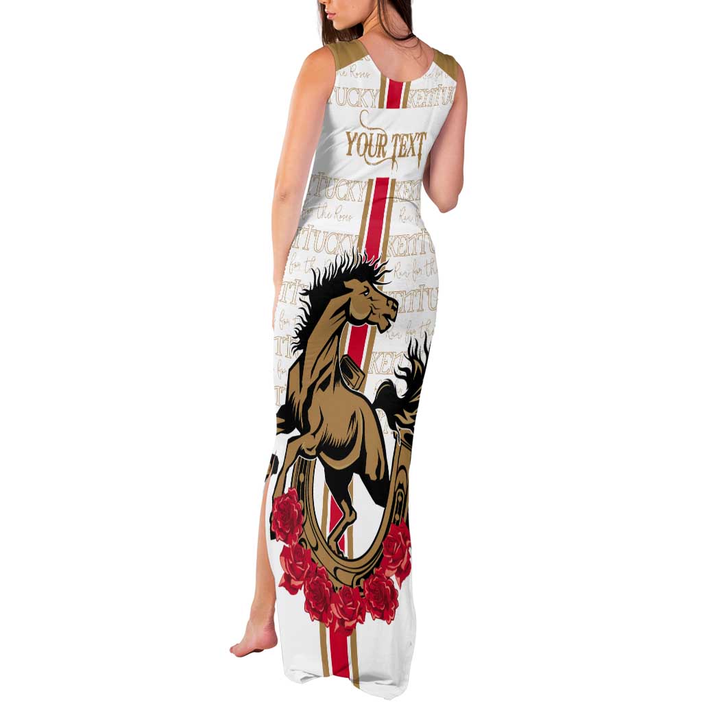 Personalized Kentucky Horse Race 151st Anniversary Tank Maxi Dress Race For The Roses Since 1875 LT9