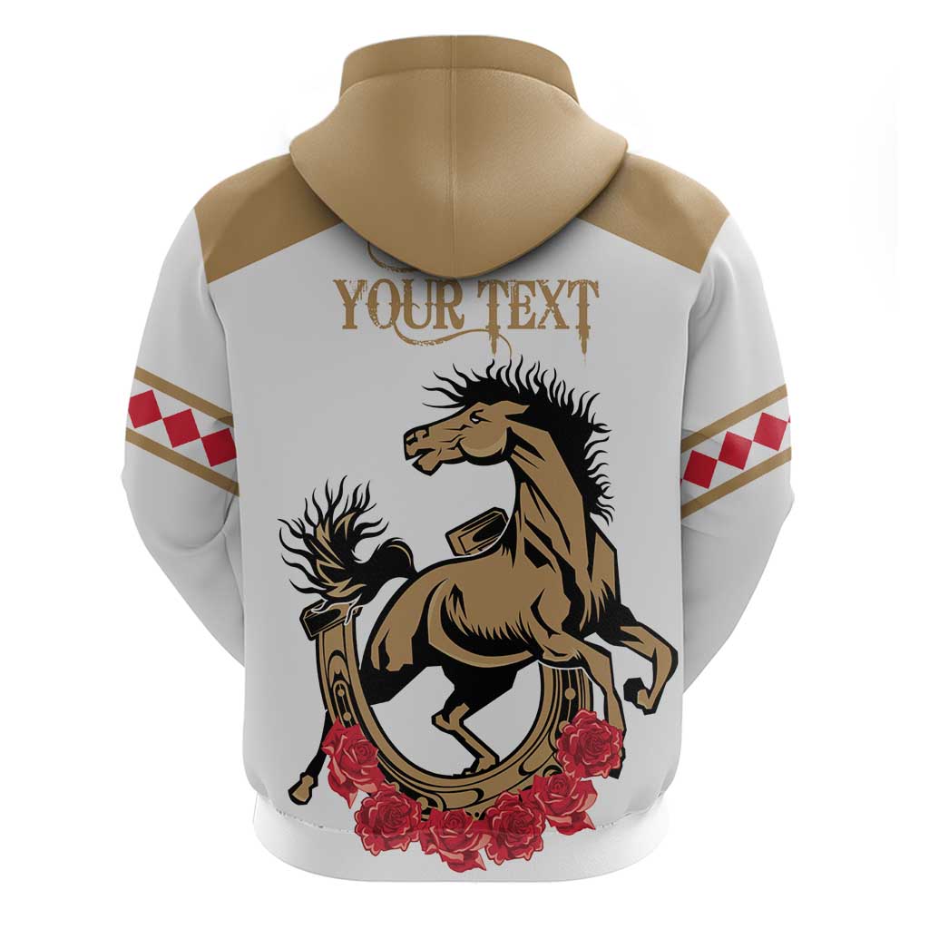 Personalized Kentucky Horse Race 151st Anniversary Zip Hoodie Race For The Roses Since 1875 LT9