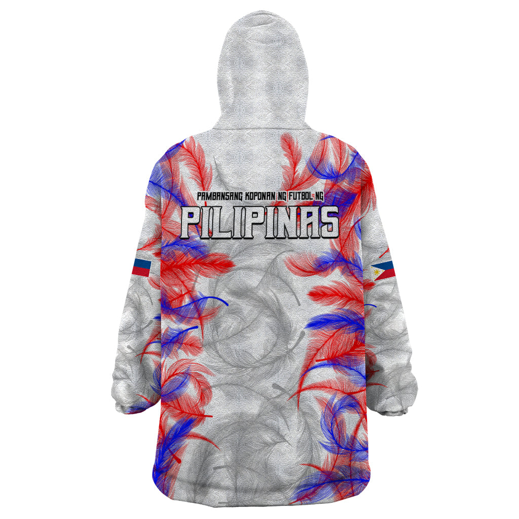 2023 Philippines Anzkals Football Wearable Blanket Hoodie Pilipinas Be Unique - Wonder Print Shop