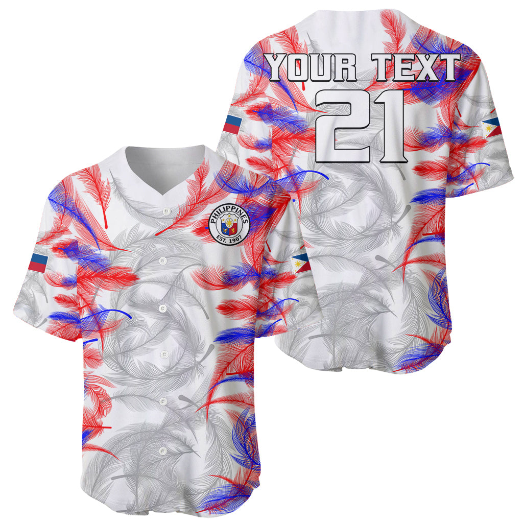 (Custom Text And Number) 2023 Philippines Anzkals Football Baseball Jersey Pilipinas Be Unique LT9 - Wonder Print Shop