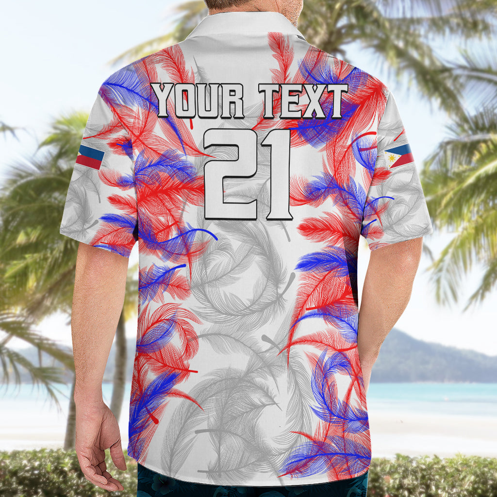 (Custom Text And Number) 2023 Philippines Anzkals Football Hawaiian Shirt Pilipinas Be Unique - Wonder Print Shop