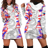 (Custom Text And Number) 2023 Philippines Anzkals Football Hoodie Dress Pilipinas Be Unique - Wonder Print Shop