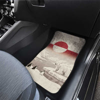 Greenland Flag Vintage Car Mats Greenlander Flag With Polar Bear
