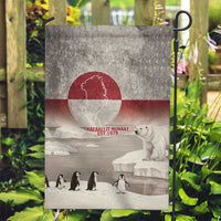Greenland Flag Vintage Garden Flag Greenlander Flag With Polar Bear