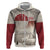 Greenland Flag Vintage Hoodie Greenlander Flag With Polar Bear