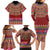 Greenland Costume Family Matching Long Sleeve Bodycon Dress and Hawaiian Shirt Tradional Kalaallisuut Pattern