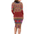 Greenland Costume Family Matching Long Sleeve Bodycon Dress and Hawaiian Shirt Tradional Kalaallisuut Pattern