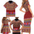 Greenland Costume Family Matching Short Sleeve Bodycon Dress and Hawaiian Shirt Tradional Kalaallisuut Pattern