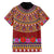 Greenland Costume Family Matching Short Sleeve Bodycon Dress and Hawaiian Shirt Tradional Kalaallisuut Pattern