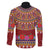 Greenland Costume Family Matching Short Sleeve Bodycon Dress and Hawaiian Shirt Tradional Kalaallisuut Pattern