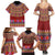 Greenland Costume Family Matching Summer Maxi Dress and Hawaiian Shirt Tradional Kalaallisuut Pattern