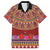 Greenland Costume Family Matching Summer Maxi Dress and Hawaiian Shirt Tradional Kalaallisuut Pattern