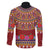 Greenland Costume Family Matching Tank Maxi Dress and Hawaiian Shirt Tradional Kalaallisuut Pattern
