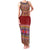 Greenland Costume Family Matching Tank Maxi Dress and Hawaiian Shirt Tradional Kalaallisuut Pattern