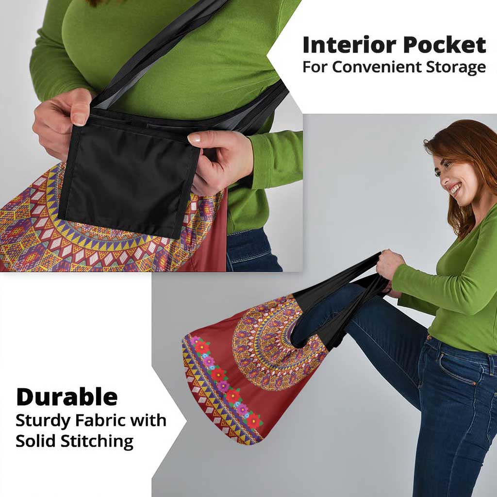 Greenland Costume Grocery Bag Tradional Kalaallisuut Pattern