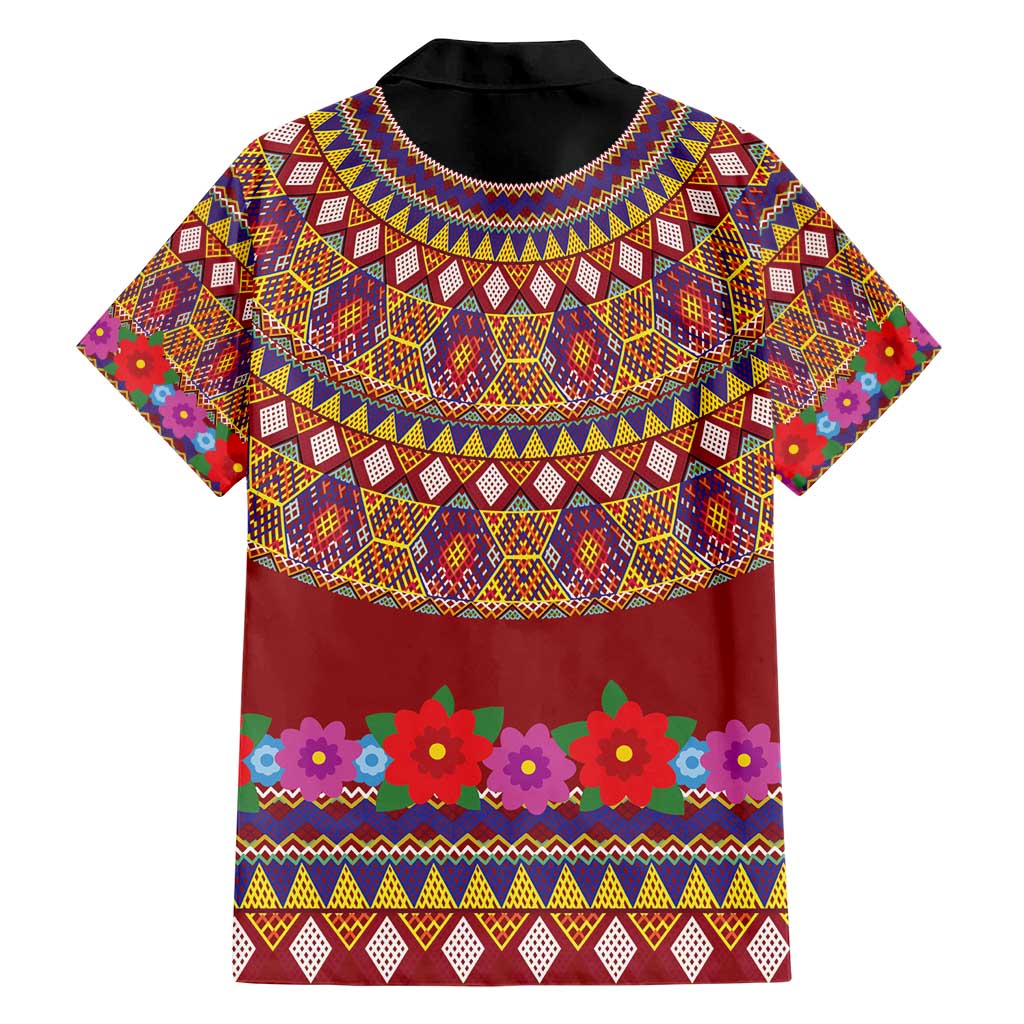 Greenland Costume Hawaiian Shirt Tradional Kalaallisuut Pattern