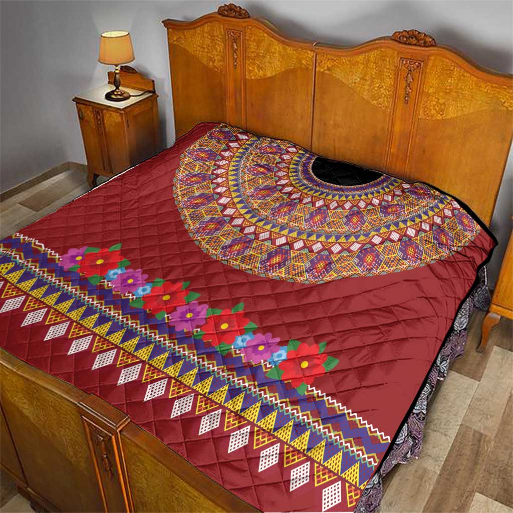 Greenland Costume Quilt Tradional Kalaallisuut Pattern