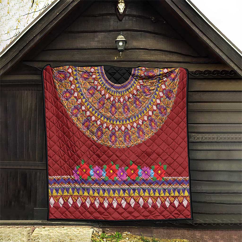 Greenland Costume Quilt Tradional Kalaallisuut Pattern