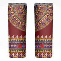 Greenland Costume Skinny Tumbler Tradional Kalaallisuut Pattern