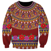 Greenland Costume Sweatshirt Tradional Kalaallisuut Pattern